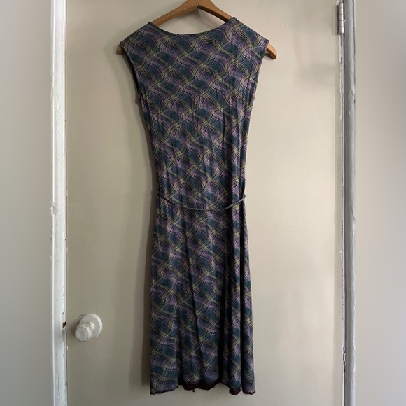 Jacob faux wrap tie waist dress size 5/6 fits like size 2 - Picture 2 of 4